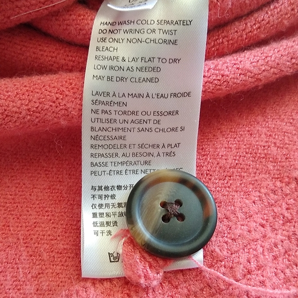 Anthropologie Margarita pink tunic mock neck sweater XS - Picture 10 of 11